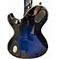 Used 2013 Schecter Guitar Research Blackjack Solo 6 Blue Burst Solid Body Electric Guitar