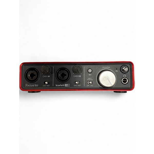 Used Focusrite Scarlett 2i2 Audio Interface