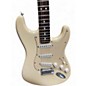 Used 2005 Fender AMERICAN STRATOCASTER Olympic White Solid Body Electric Guitar
