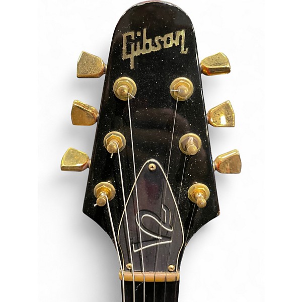 Vintage 1980 Gibson Flying V2 Cherry Solid Body Electric Guitar