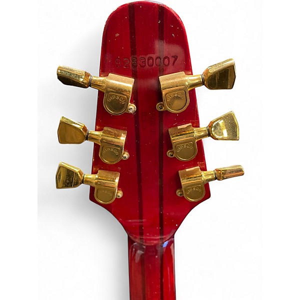 Vintage 1980 Gibson Flying V2 Cherry Solid Body Electric Guitar