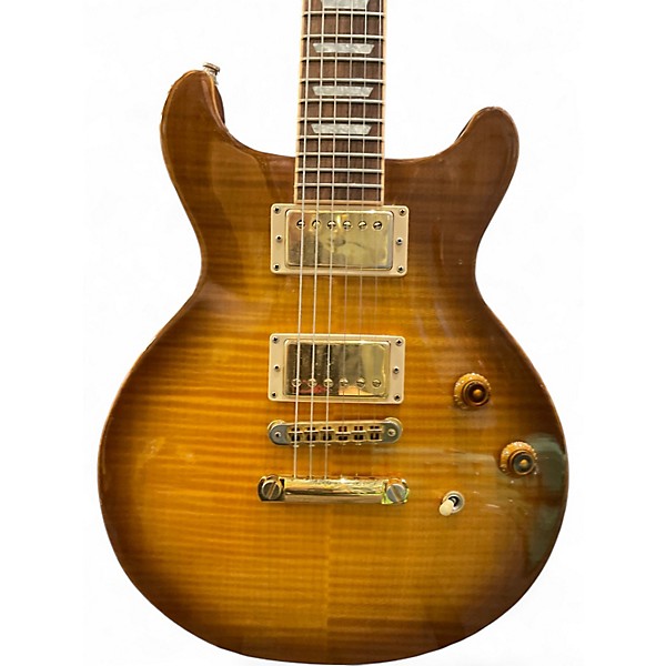 Vintage 2003 Gibson Les Paul Double Cut Tobacco Sunburst Solid Body Electric Guitar