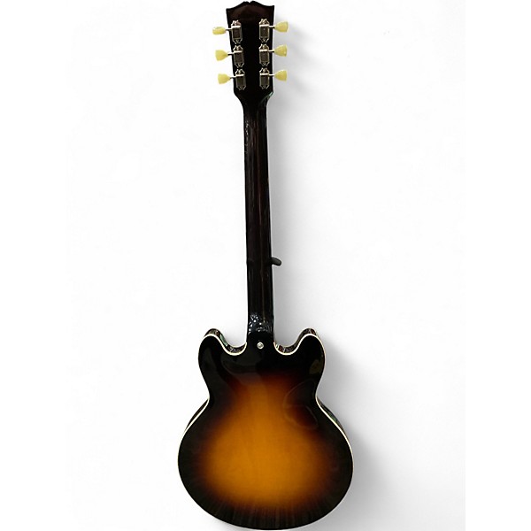 Vintage 2013 Gibson ES390 Sunburst Hollow Body Electric Guitar
