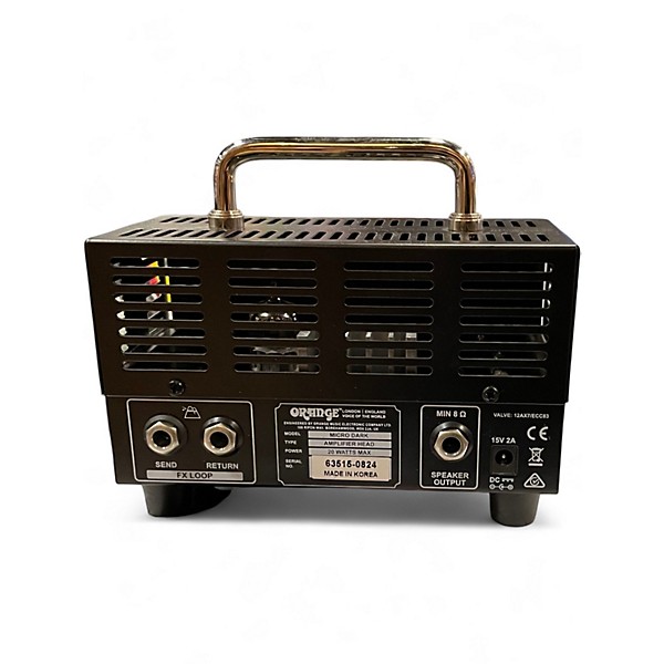 Used Orange Amplifiers Micro Dark 20W Tube Guitar Amp Head