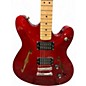 Used Squier Affinity Series Starcaster red Hollow Body Electric Guitar