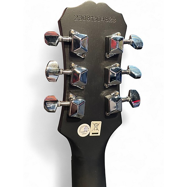 Used Epiphone Les Paul Special P90 Matte Black Solid Body Electric Guitar