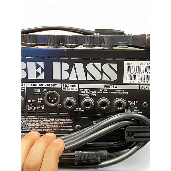 Used Roland CB120XL 120W Cube Bass Combo Amp