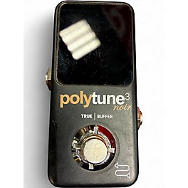 Used TC Electronic Polytune Noir Mini 3 Tuner Tuner Pedal