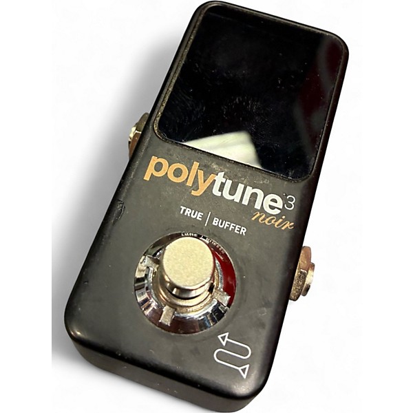 Used TC Electronic Polytune Noir Mini 3 Tuner Tuner Pedal
