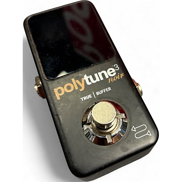 Used TC Electronic Polytune Noir Mini 3 Tuner Tuner Pedal