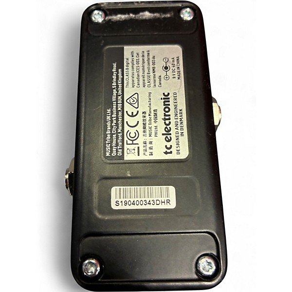 Used TC Electronic Polytune Noir Mini 3 Tuner Tuner Pedal