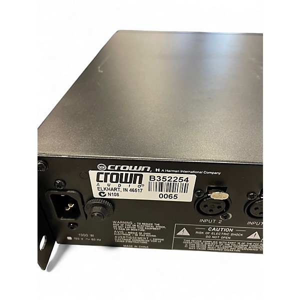 Used Crown XLS602 Power Amp