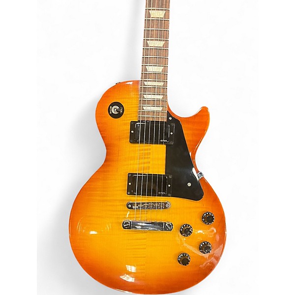 Used Gibson Les Paul Studio Deluxe II Sunburst Solid Body Electric Guitar