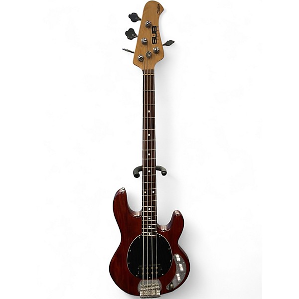 Used Sterling by Music Man STINGRAY SUB Walnut Electric Bass Guitar
