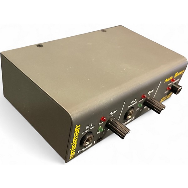 Used Midiman Audio Buddy 2-Channel Mic Preamp Microphone Preamp