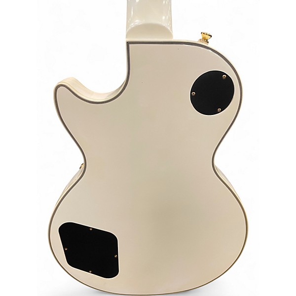 Used Epiphone Les Paul Custom Pro Alpine White Solid Body Electric Guitar