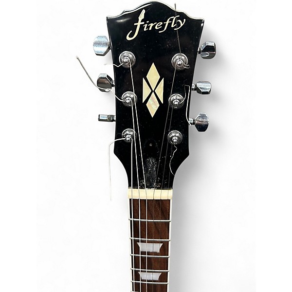 Used Firefly FFLPS SILVER Solid Body Electric Guitar
