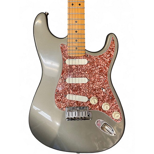 Used 1989 Fender STRATOCASTER PLUS Gray Solid Body Electric Guitar