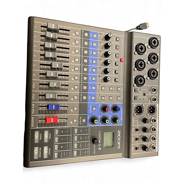 Used Zoom Livetrak L-8 Unpowered Mixer