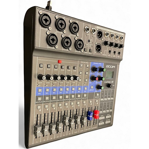 Used Zoom Livetrak L-8 Unpowered Mixer