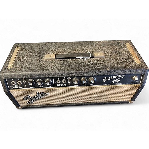 Vintage 1966 Fender bassman Tube Guitar Amp Head