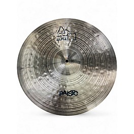 Used Paiste 18in ALPHA CRASH Cymbal