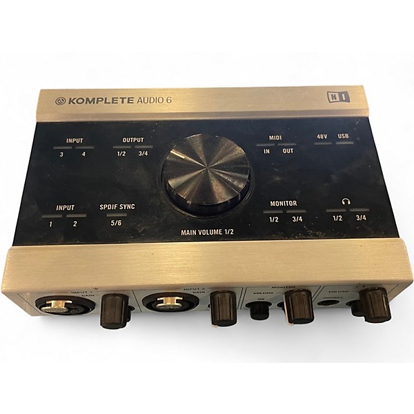 Used Native Instruments KOMPLETE AUDIO 6 Audio Interface