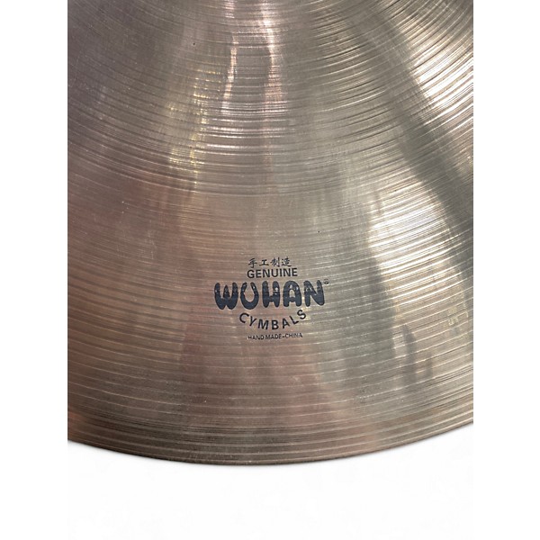 Used Wuhan Cymbals & Gongs 20in MED HVY RIDE Cymbal