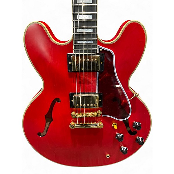 Used Epiphone IGC 1959 ES335  Trans Red Hollow Body Electric Guitar