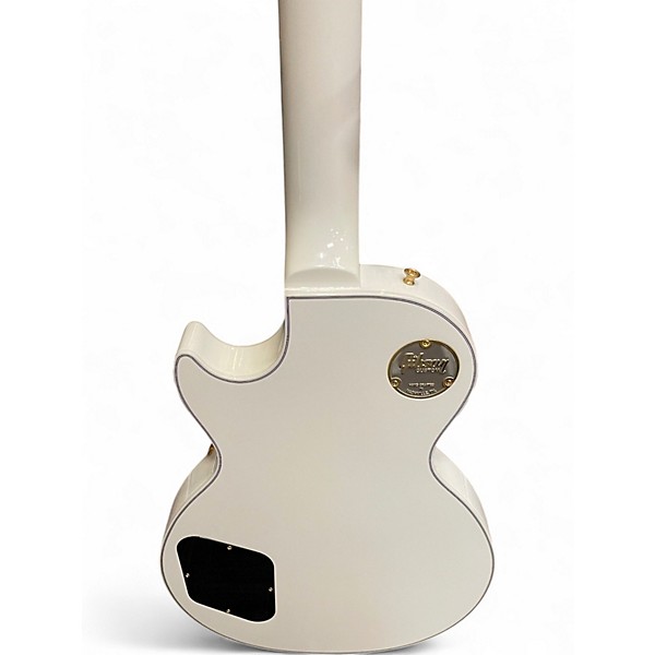 Used Gibson Les Paul Custom  Alpine White Solid Body Electric Guitar