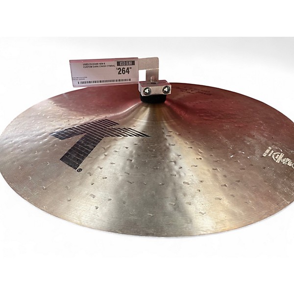 Used Zildjian 16in K Custom Dark Crash Cymbal