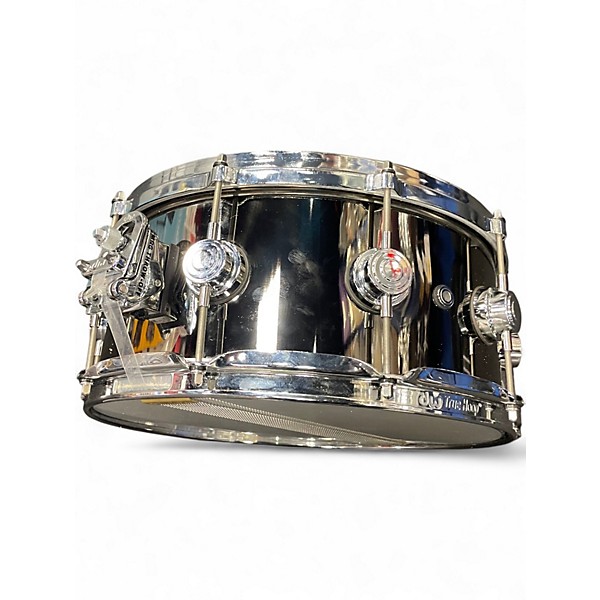 Used DW 14X6.5 Collector's Series Snare Black Nickel Over Brass Drum
