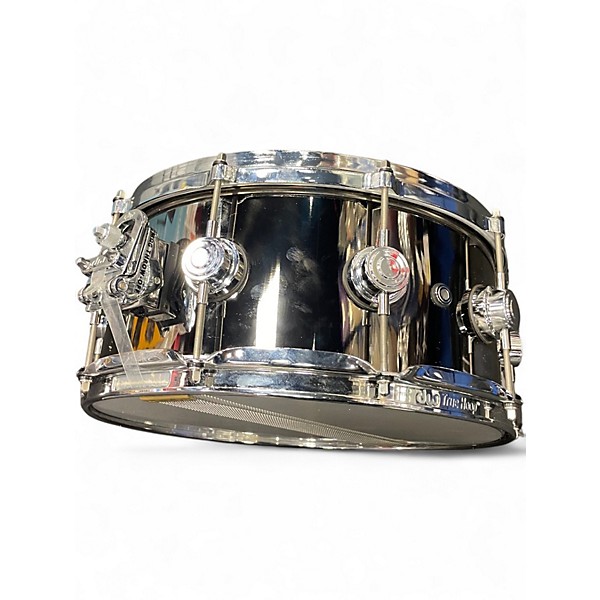 Used DW 14X6.5 Collector's Series Snare Black Nickel Over Brass Drum