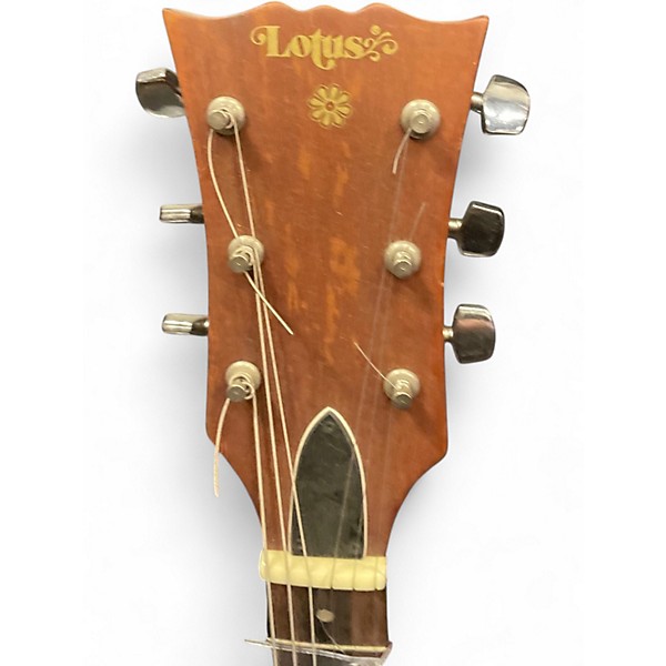 Used Lotus L505WA Brown Solid Body Electric Guitar