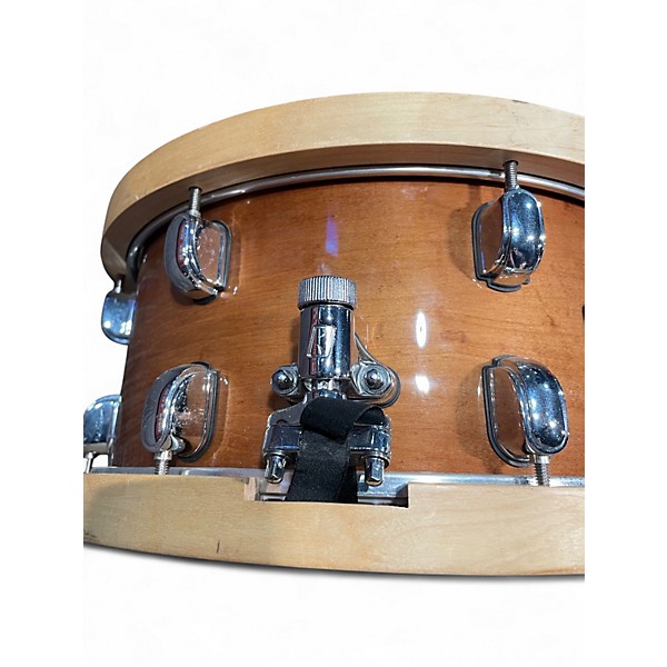 Used TAMA 6.5X14 SLP STUDIO MAPLE SNARE DRUM Natural Drum