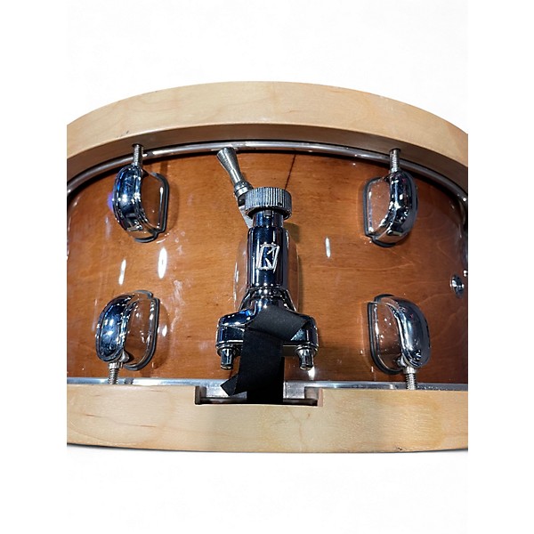 Used TAMA 6.5X14 SLP STUDIO MAPLE SNARE DRUM Natural Drum