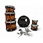 Used TAMA 6 Piece Starclassic Performer MOLTEN BROWN BURST Drum Kit thumbnail