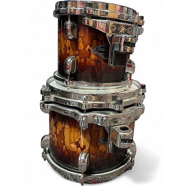Used TAMA 6 Piece Starclassic Performer MOLTEN BROWN BURST Drum Kit