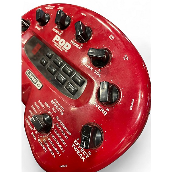 Used Line 6 Pod XT Amp Modeler Effect Processor
