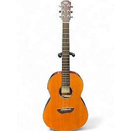 Used Yamaha CSF-TA PARLOR Natural Acoustic Electric Guitar