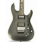 Used Schecter Guitar Research DAMIAN PLATNUM FLOYD ROSE Satin Black Solid Body Electric Guitar