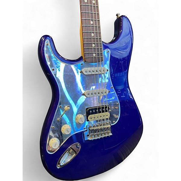 Used Fender Stratocaster Left Handed Turquoise Electric Guitar