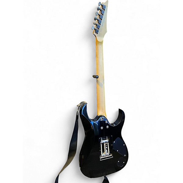 Used Ibanez RG1570L Prestige  Black Solid Body Electric Guitar