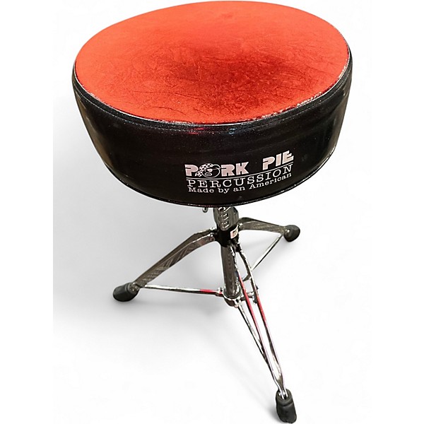Used Pork Pie Round top Drum Throne