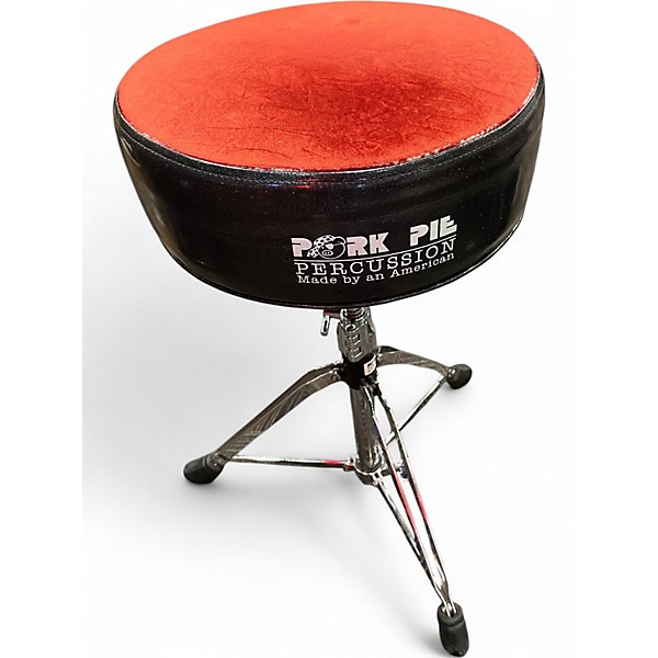Used Pork Pie Round top Drum Throne