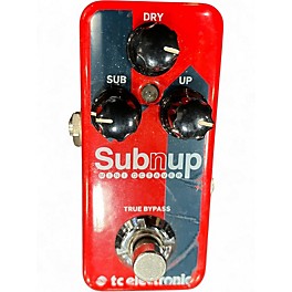 Used TC Electronic Sub N Up Mini Octaver Effect Pedal