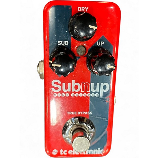 Used TC Electronic Sub N Up Mini Octaver Effect Pedal