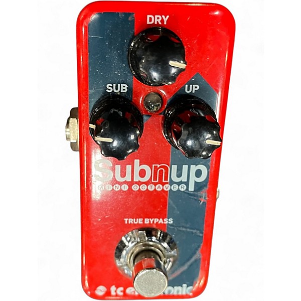 Used TC Electronic Sub N Up Mini Octaver Effect Pedal