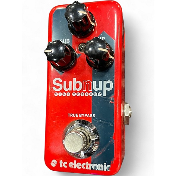 Used TC Electronic Sub N Up Mini Octaver Effect Pedal