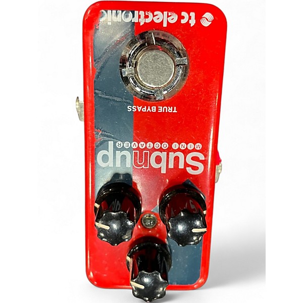 Used TC Electronic Sub N Up Mini Octaver Effect Pedal